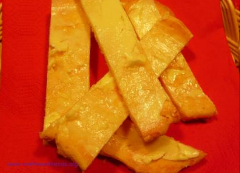 CHEESY BREAD FINGERS USING KETOCUISINE