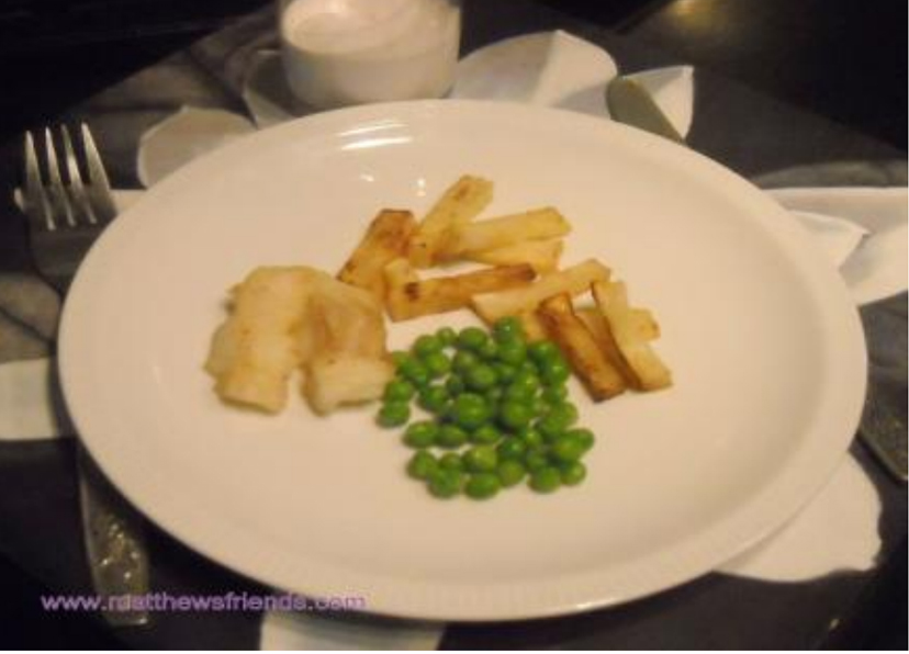 FISH AND CHIPS – with Calogen Milkshake