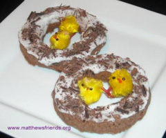 EASTER NEST CAKE