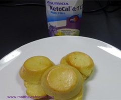 SOFT CAKE USING KETOCAL