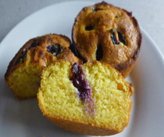 MUFFINS WITH LUPIN FLOUR