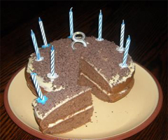 PARTY SIZE BIRTHDAY CAKE