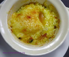 HAM, VEGETABLE AND EGG CUP