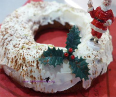 CHOCOLATE CHRISTMAS CAKE