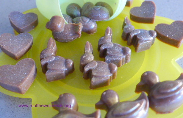 Salted Caramel Easter Chocolates
