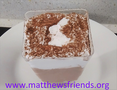 MINT CHOCOLATE AND COCONUT MOUSSE