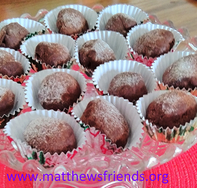 CHOCOLATE RUM TRUFFLES