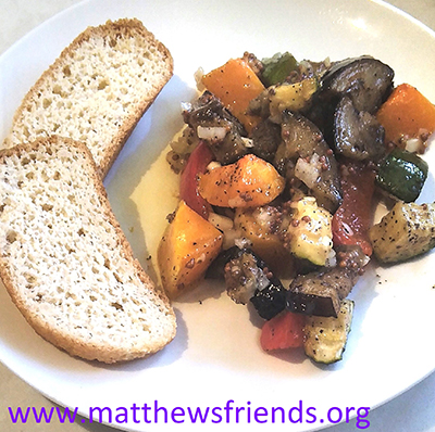 MEDITTERANEAN ROASTED VEGETABLES