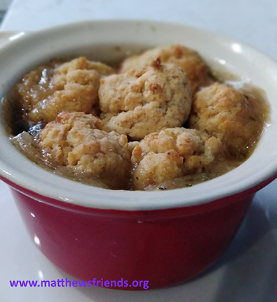 BEEF COBBLER WITH FIBRE