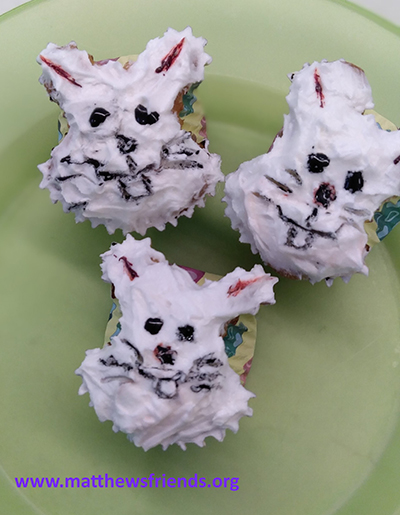 LEMONY EASTER BUNNY CAKES