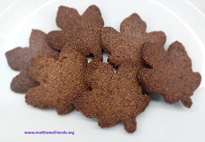 AUTUMN LEAF COOKIES